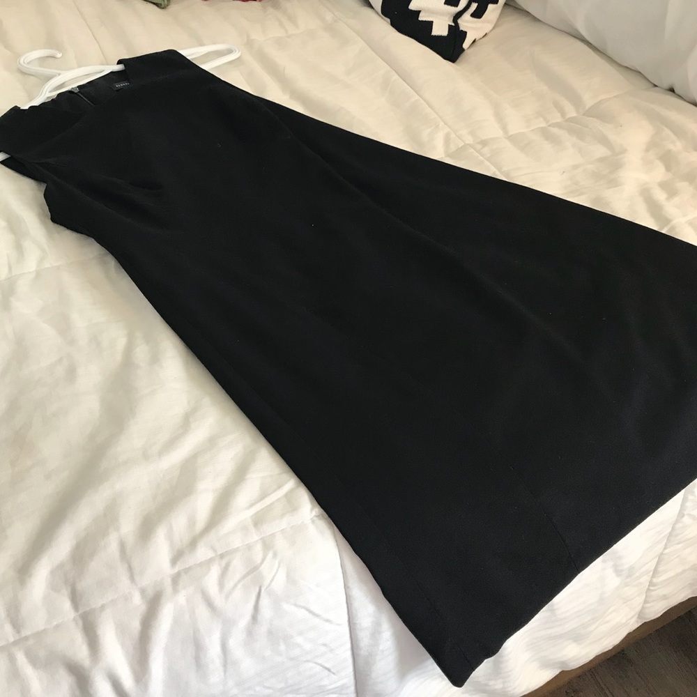 Black Banana Republic Suit Dress